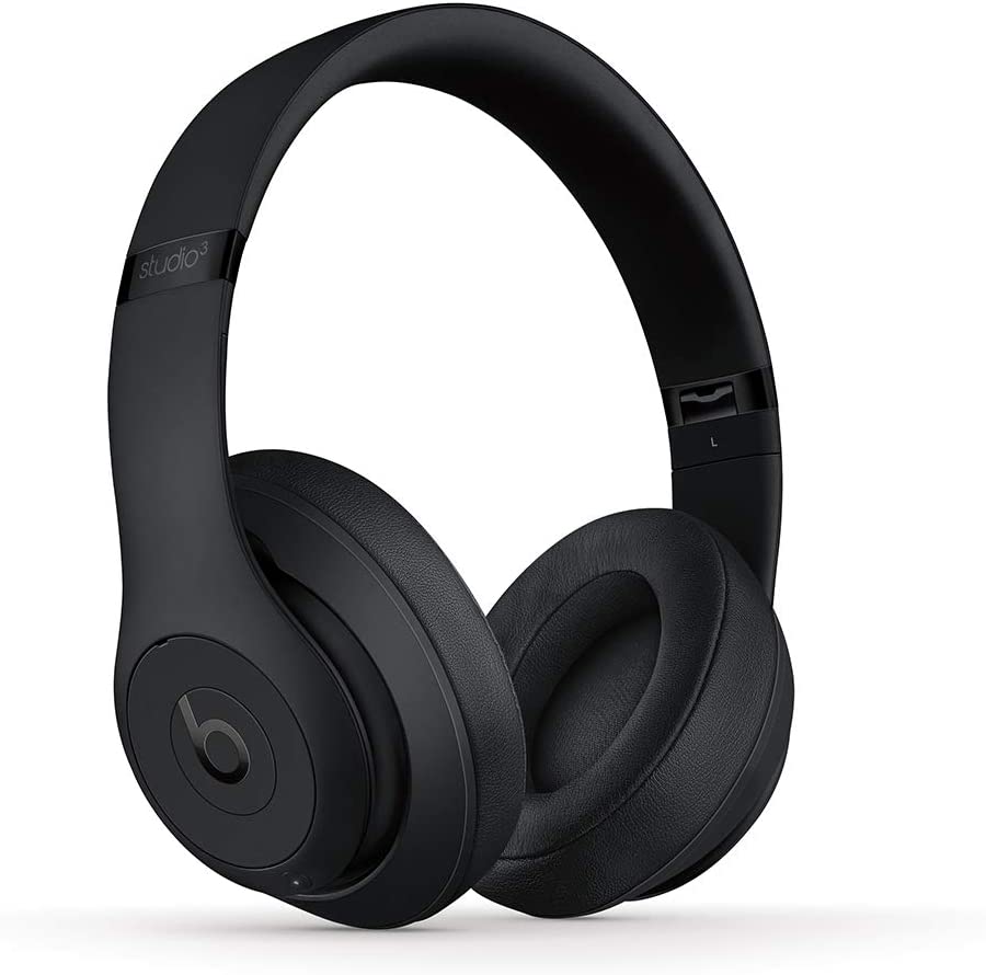 Beats Studio3 kabellose Over-Ear-Kopfhörer mit Geräuschunterdrückung mattschwarz (neuestes Modell)