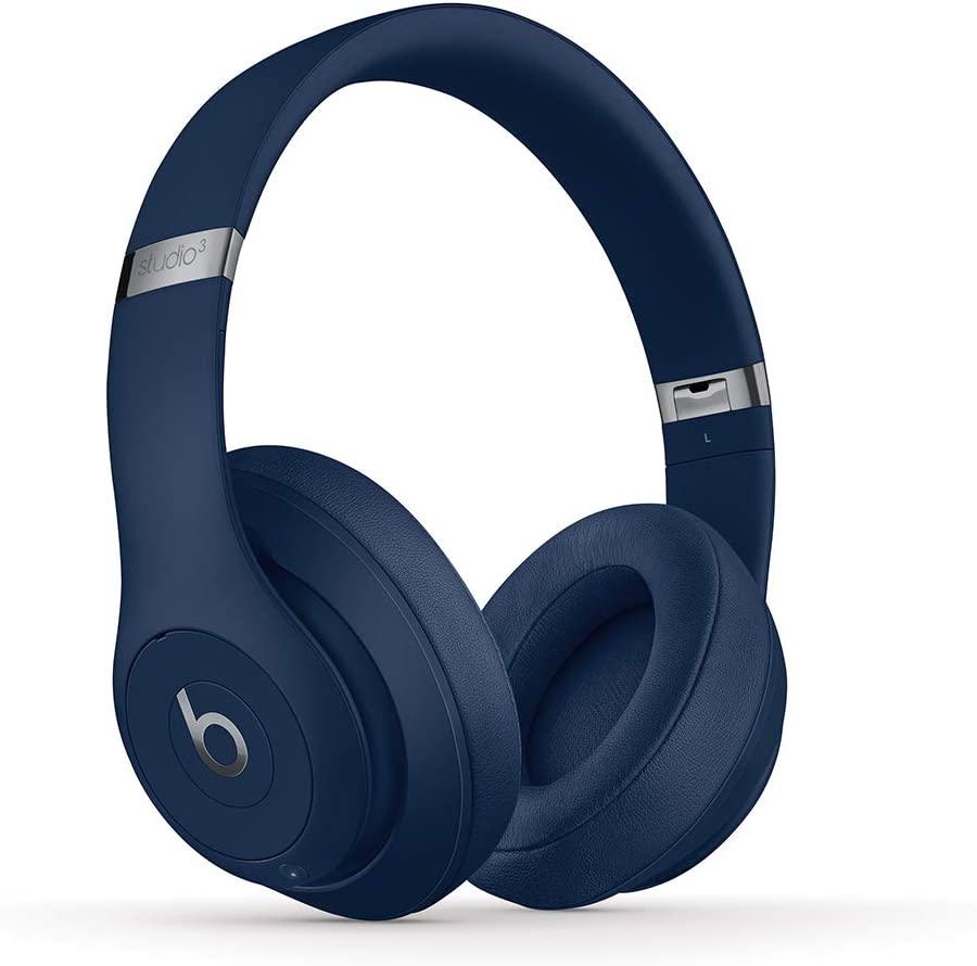 Beats Studio3 kabellose Over-Ear-Kopfhörer mit Geräuschunterdrückung Blau (neuestes Modell)