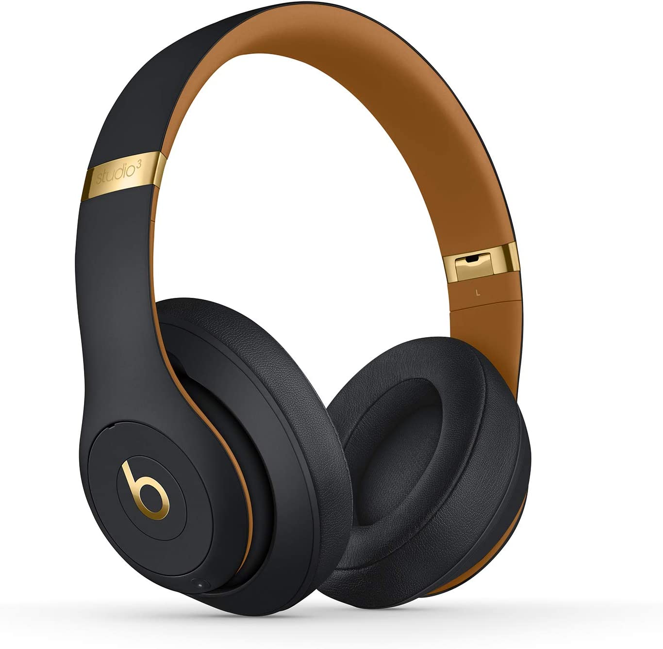 Beats Studio3 kabellose Over-Ear-Kopfhörer mit Geräuschunterdrückung Midnight Black (neuestes Modell)